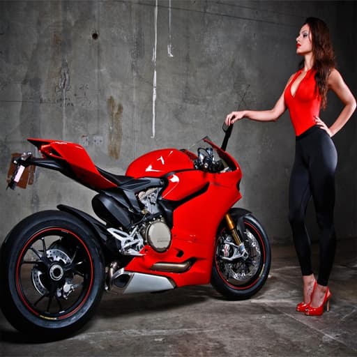 free online games - Motorcycle and Girls Slide