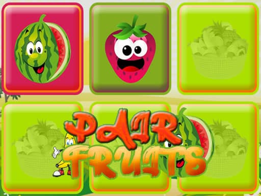 free online games - Pair Fruits
