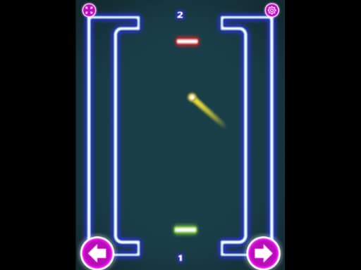 free online games - Pong Neon