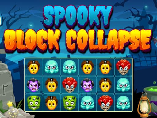 free online games - Spooky Block Collapse