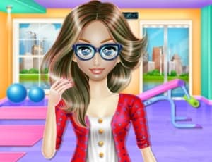 free online games - Nerdy Girl Fat to Fit
