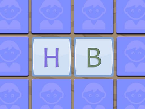 free online games - Alphabet Memory Game