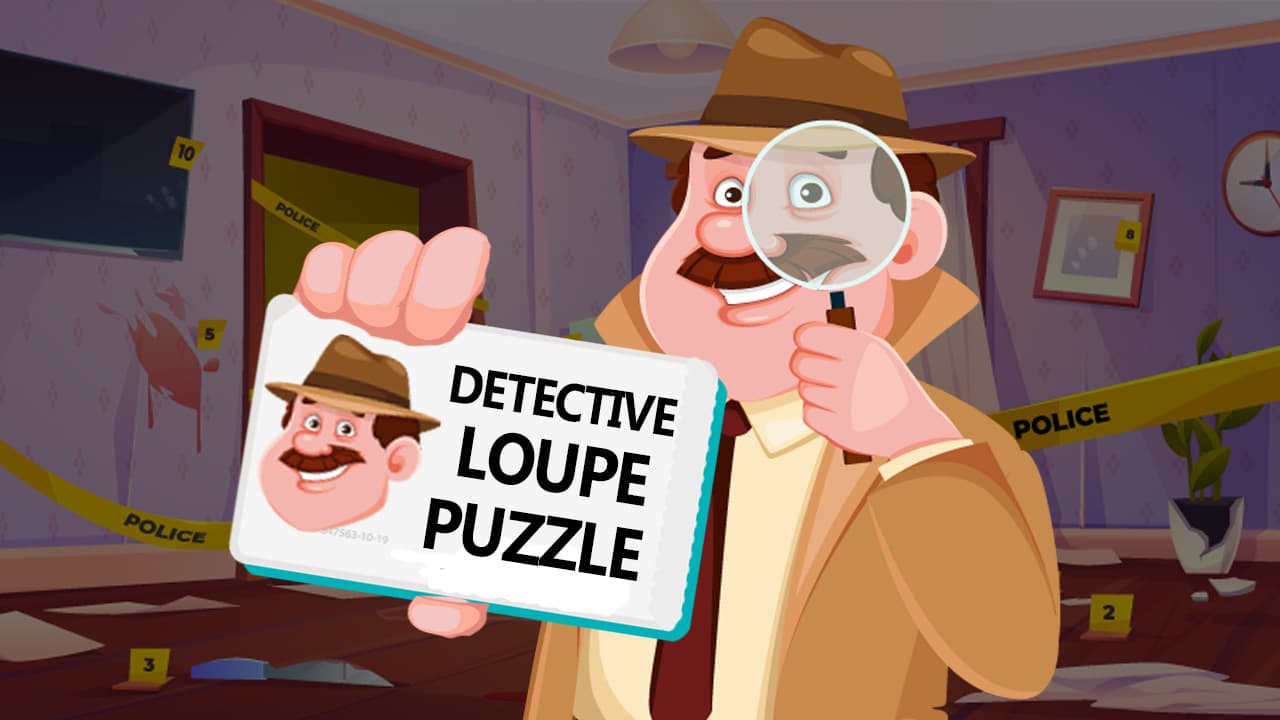 free online games - Detective Loupe Puzzle