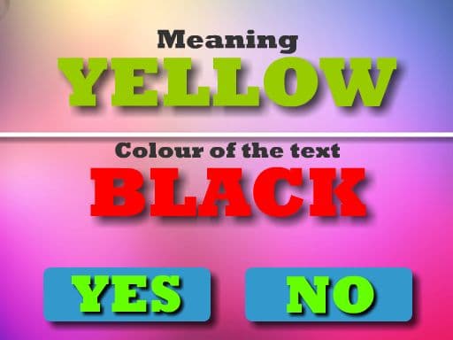 free online games - Colour Text Challeenge