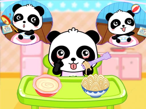 free online games - Baby Panda Care