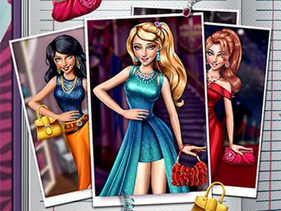 free online games - Glam Girl Busy Weekend