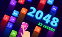 free online games - 2048 X2 Legends