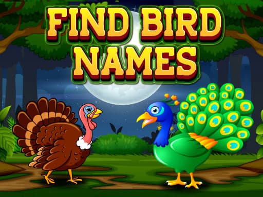 free online games - Find Birds Names
