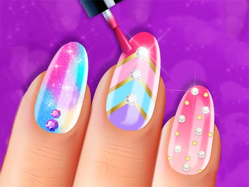 free online games - Fashion Girls Nail Salon