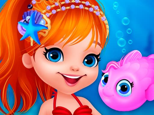 free online games - Cute Mermaid Dress Up