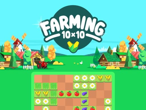 free online games - Farming 10x10