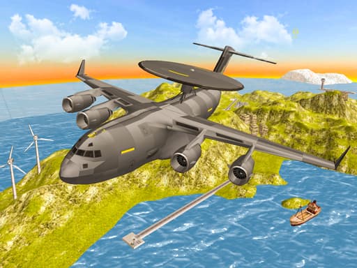 free online games - Air War Plane Flight Simulator Challenge 3D