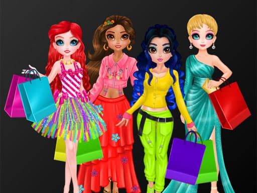 free online games - Princesses Crazy About Black Friday