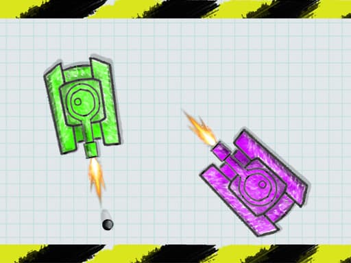 free online games - War Of Tanks Paper Note