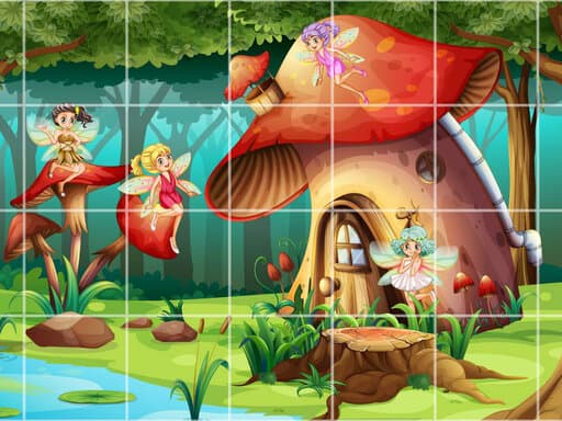 free online games - Fairyland Pic Puzzles