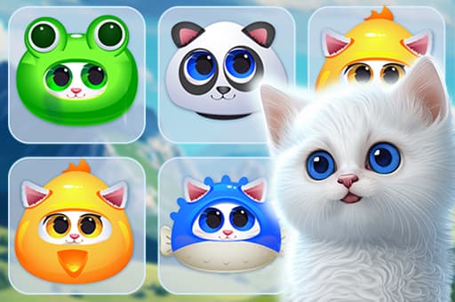 free online games - Kitty Jewel Quest