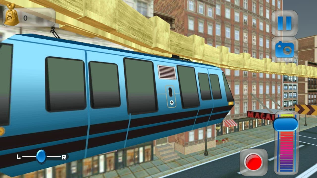 free online games - Sky Train Simulator  Elevated Train Driving Game