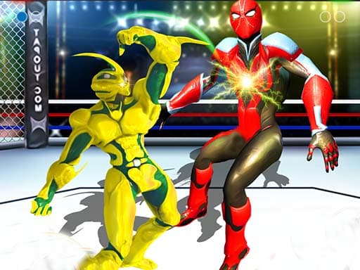 free online games - Robot Ring Fighting Wrestling Games
