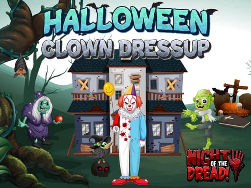 free online games - Halloween Clown Dressup