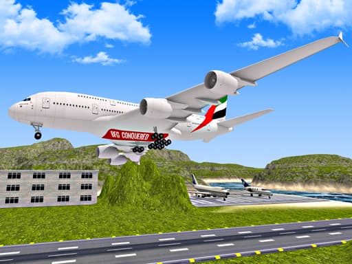 free online games - Airplane Fly 3D Flight Plane