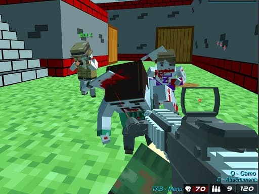 free online games - Blocky Wars Advanced Combat SWAT