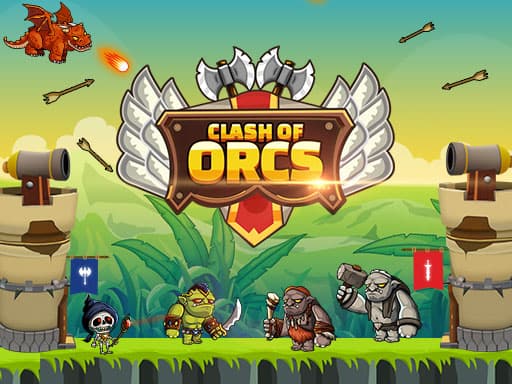 free online games - Clash of Orcs