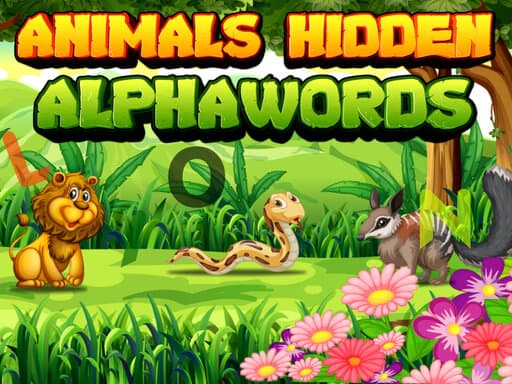 free online games - Animals Hidden Alphawords