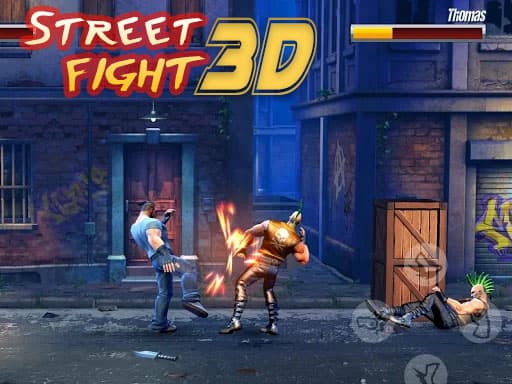 free online games - Street Fight 3D
