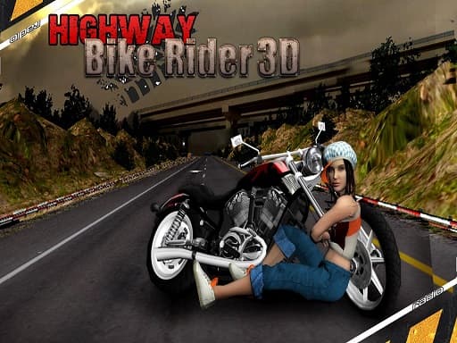 free online games - Highway Rider Bike Racing Crazy Bike Traffic Race