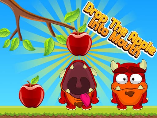 free online games - Drop The Apple Into Mouth
