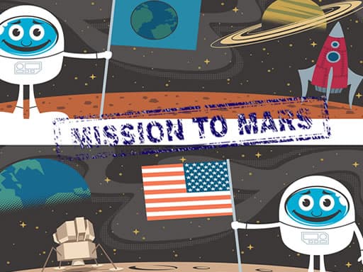 free online games - Mission To Mars Differences