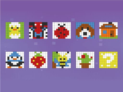 free online games - Pixel Color Kids