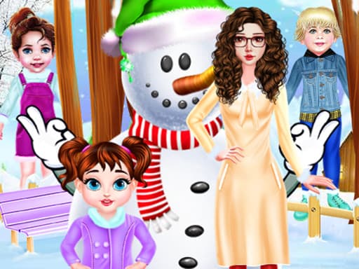 free online games - Baby Taylor Winter Skin Care