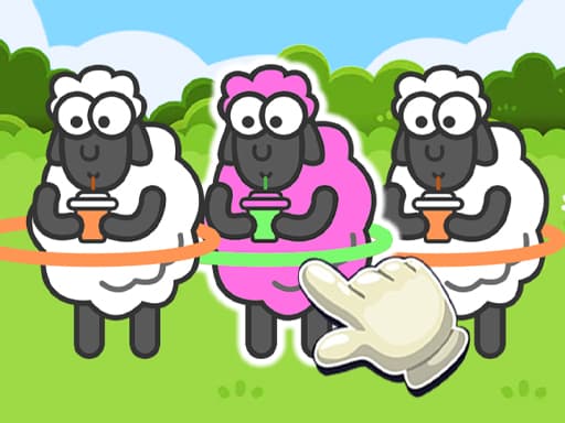 free online games - Sheep Sort Puzzle Sort Color