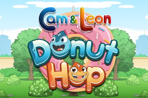 free online games - Cam and Leon Donut Hop