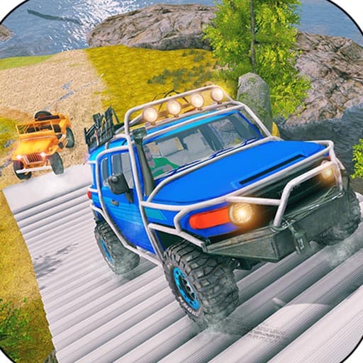 free online games - Offroad Land Cruiser Jeep