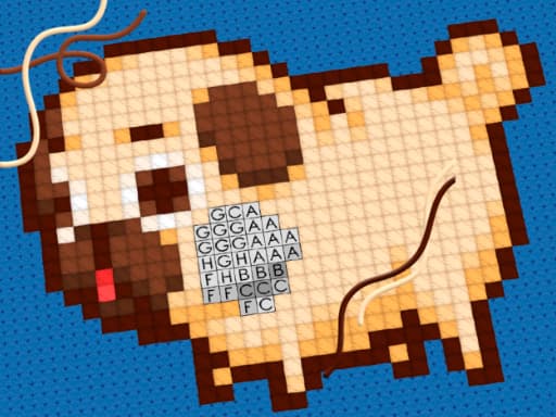 free online games - Cross Stitch 2  Coloring book 1