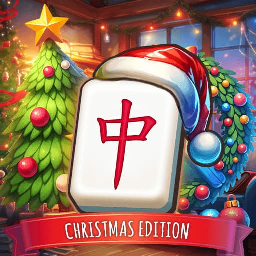 free online games - Mahjong At Home  Xmas Edition