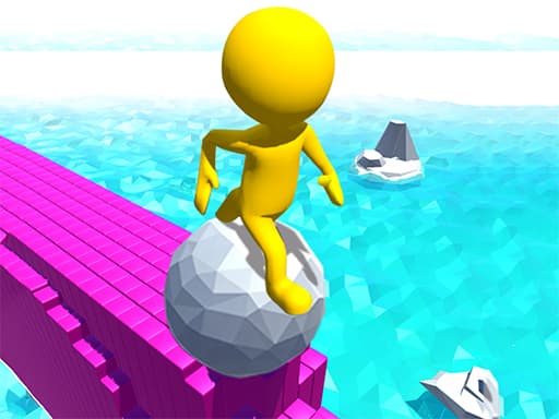 free online games - Roll Run 3D
