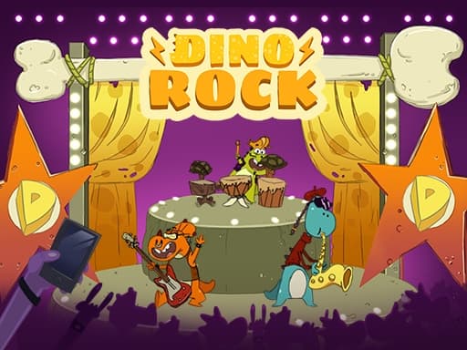 free online games - Dino Rock
