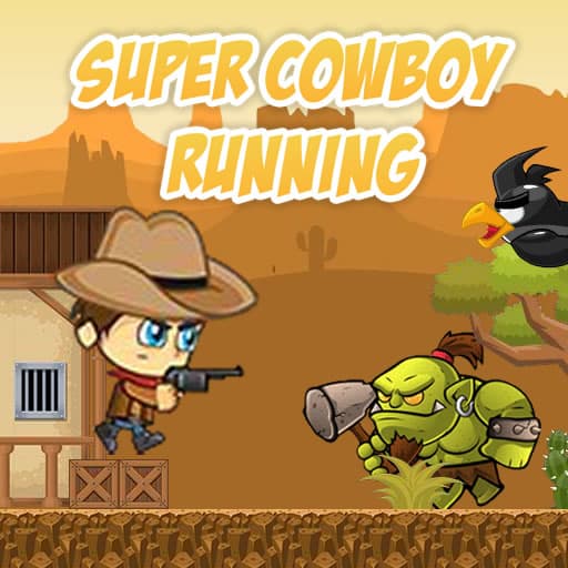 free online games - Super Cowboy Running