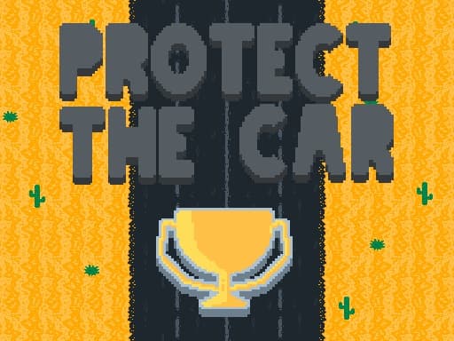 free online games - Protect the car