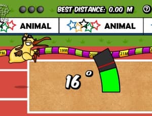 free online games - Animal Olympics  Triple Jump