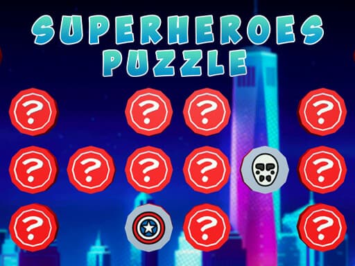 free online games - SuperHeroes Puzzle