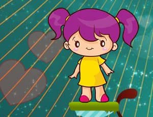 free online games - Valentine Girl Jumping
