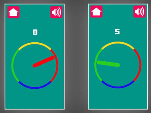 free online games - Colorful Clock