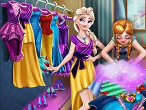 free online games - Ice Kingdom Wardrobe Cleaning