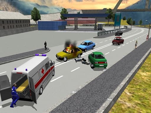 free online games - City Ambulance Simulator