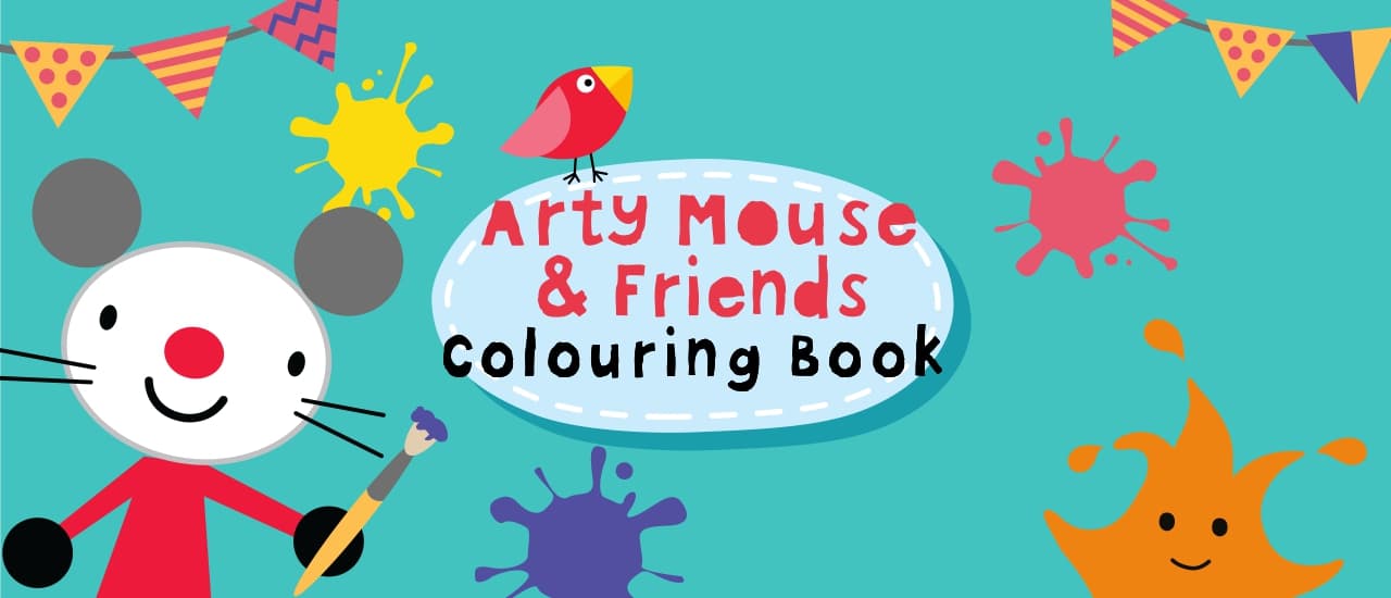 free online games - Arty Mouse Coloring Book