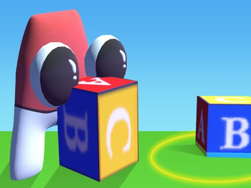 free online games - Alphabet Room Maze 3D